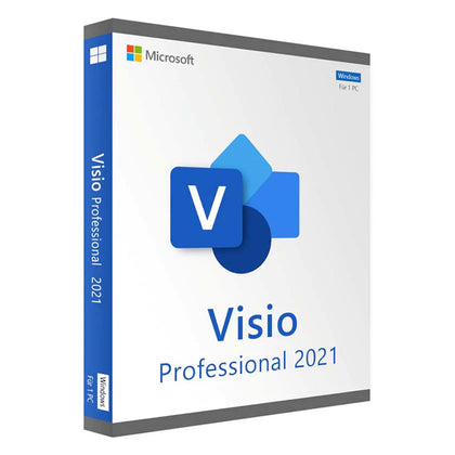 Microsoft Visio Professional 2021 Windows license