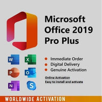 MICROSOFT OFFICE 2019 PROFESSIONAL PLUS FOR WINDOWS LICENSE
