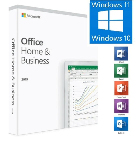 MICROSOFT OFFICE 2019 HOME & BUSINESS WINDOWS GLOBAL LICENSE