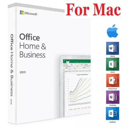 Microsoft Office  Home & Business 2019  For MAC OS Lifetime License