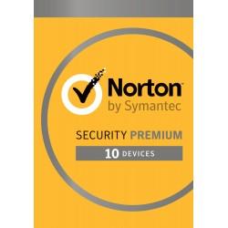 NORTON SECURITY PREMIUM 2022 - 10-DEVICES + 25GB BACKUP 1-YEAR