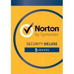 NORTON SECURITY DELUXE 5-DEVICES 1-YEAR 2022