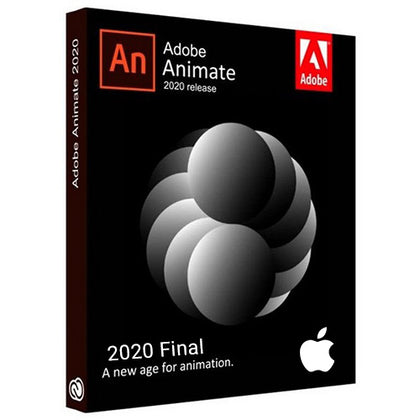 Adobe Animate 2020 Lifetime Multilingual for mac